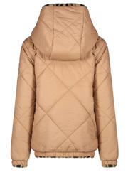 thumbnail: Cars reversible winterjas met imitatiebont zwart/beige