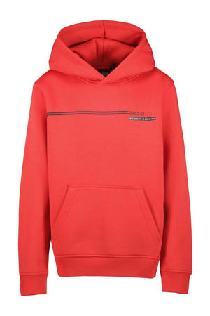 hoodie ROOX rood/zwart