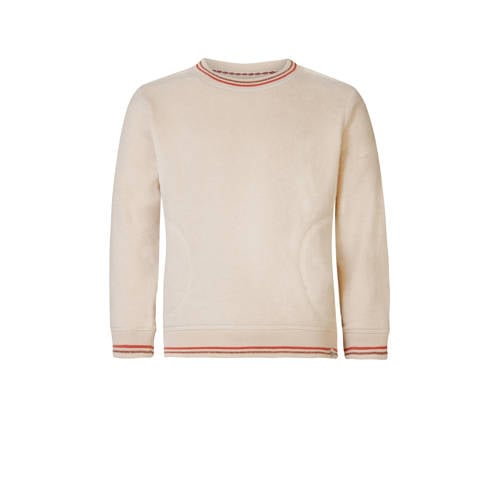 Noppies sweater Alloway beige/rood Meerkleurig