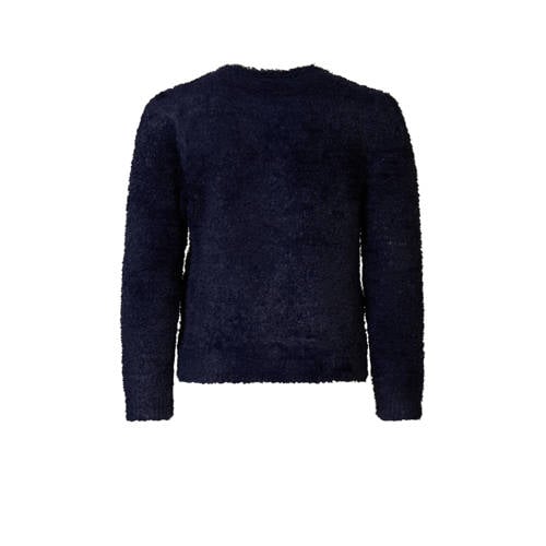 Noppies longsleeve blauw Meisjes Polyester Ronde hals Effen 92
