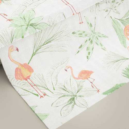 NOUS Kids katoenen dekbedovertrek peuter (120x150 cm) Multi Dierenprint