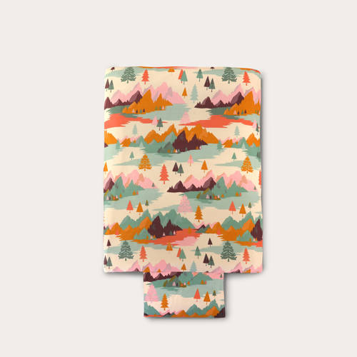 NOUS Kids katoenen dekbedovertrek baby (100x135 cm) Multi Mixprint