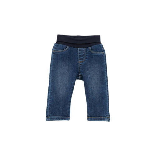 s.Oliver regular fit jeans blauw Jongens Katoen Effen