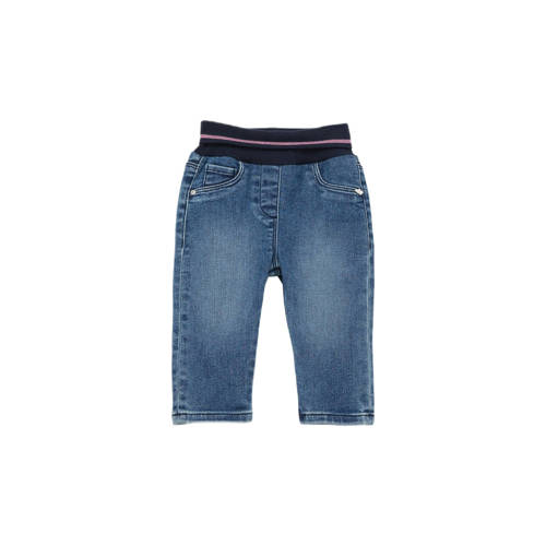 s.Oliver baby regular fit jeans light denim Blauw Meisjes Stretchdenim