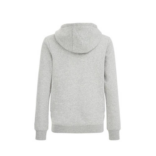 WE Fashion Blue Ridge hoodie grey melange Sweater Grijs Effen 110 116