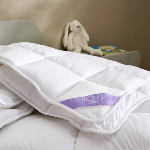 NOUS Kids 4-seizoenen dekbed (120x150 cm) Kinderdekbed Wit afbeelding