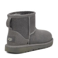 thumbnail: UGG Classic Mini II Schoolkind/Tiener suède enkelboots grijs