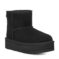 thumbnail: UGG Classic Mini Platform  suède enkelboots zwart