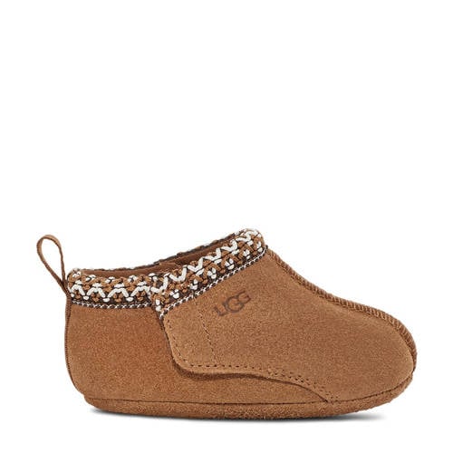UGG Baby tasman suède schoenen Bruin Jongens/Meisjes Suede Effen