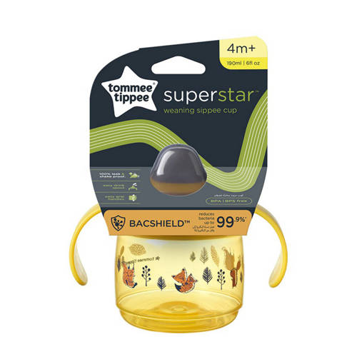 Tommee Tippee Closer To Nature First Trainer Cup Yellow Tuitbeker Geel