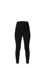 thumbnail: Zwarte dames Noppies maternity high waist skinny zwangerschapslegging Paris van viscose met elastische tailleband en effen