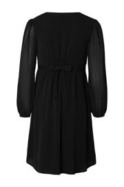 thumbnail: Noppies maternity zwangerschapsjurk Jaya van polyester zwart