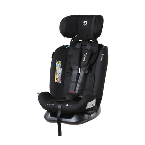 Titaniumbaby Autostoel Vigo i-Size 40-150 cm Black Zwart
