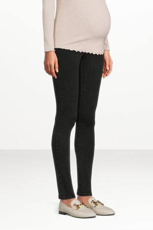 high waist skinny zwangerschapsjeans OLMROSE washed black