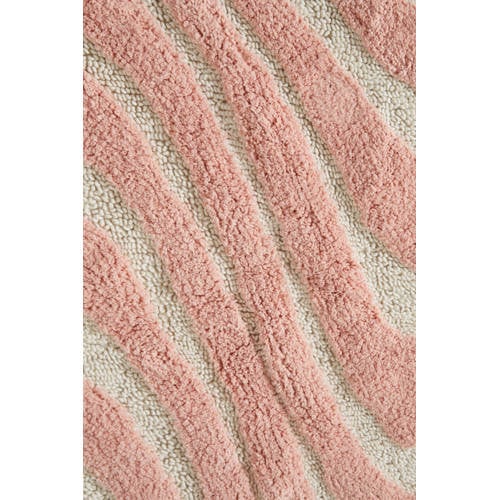 NOUS Kids kindervloerkleed Swirl (130x90 cm) Roze Grafisch