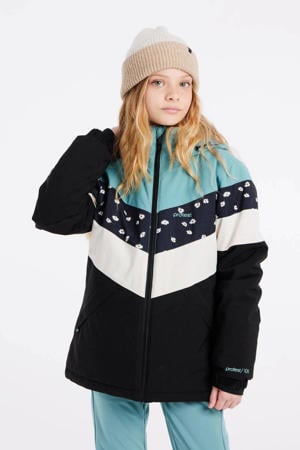 ski-jack PRTFUGY JR aqua/zwart/wit