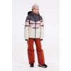 Protest ski-jas PRTSWAN JR offwhite/grijs/roze