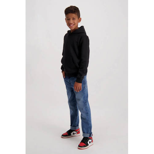 Cars straight fit jeans Maxwel denim stone used Blauw Jongens Stretchdenim - maat 152 afbeelding