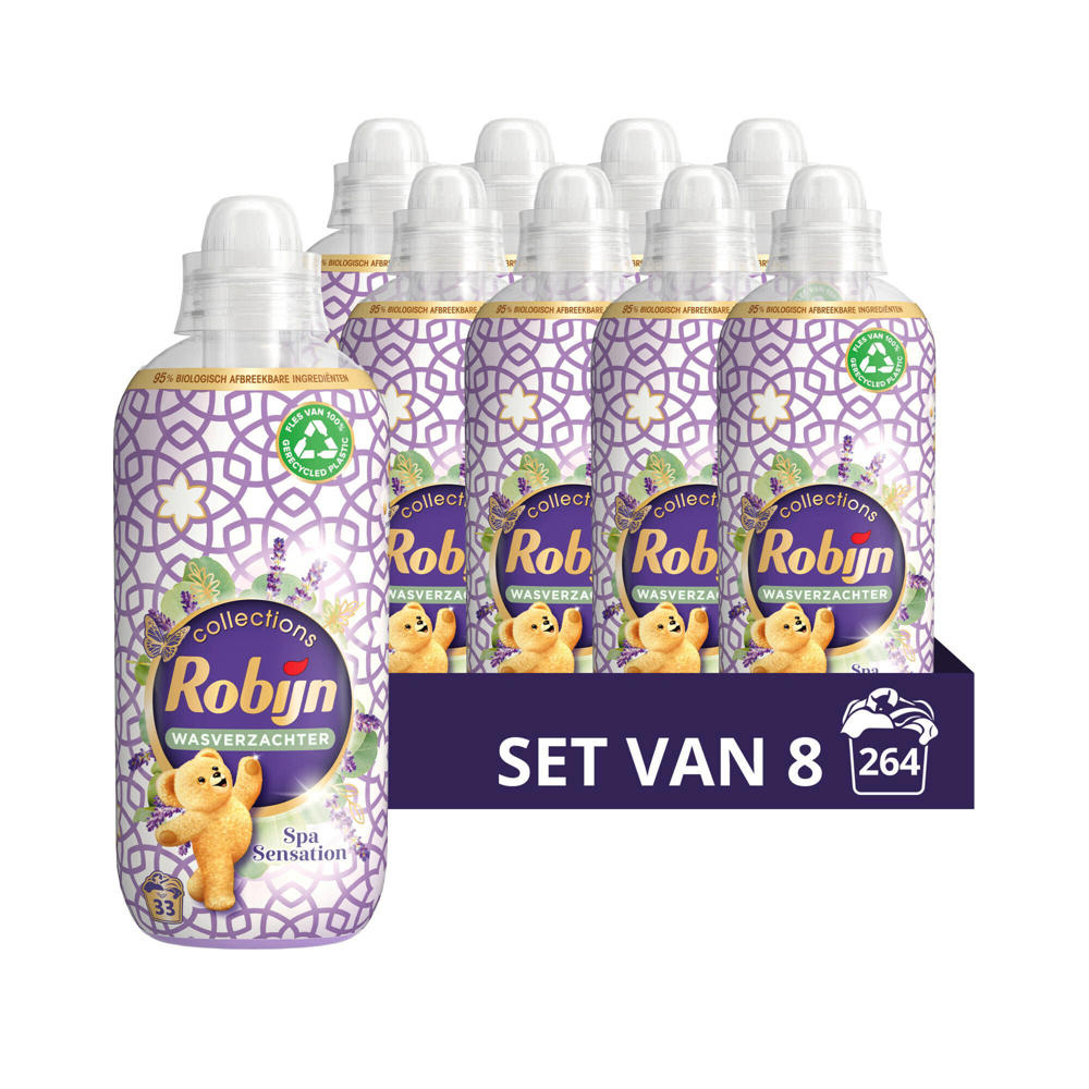 Robijn Collections Wasverzachter Spa Sensation - 8 x 33 wasbeurten - 264 wasbeurten