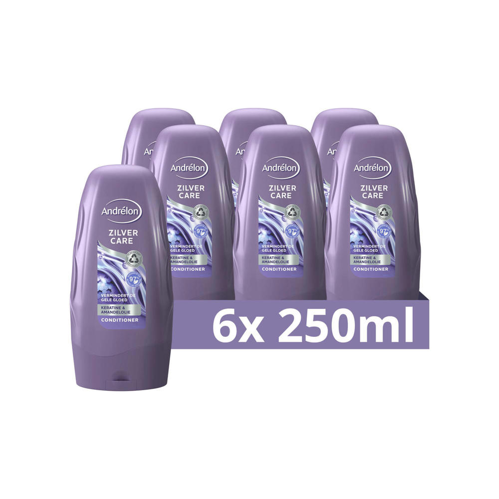 Andrélon Zilver Care conditioner - 6 x 250 ml