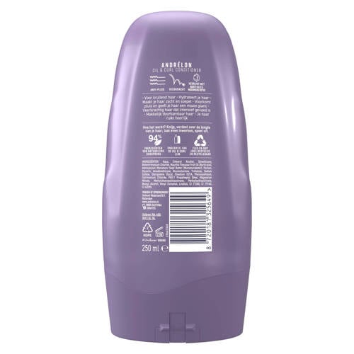 Andrélon Oil & Curl conditioner 6 x 250 ml | Conditioner van
