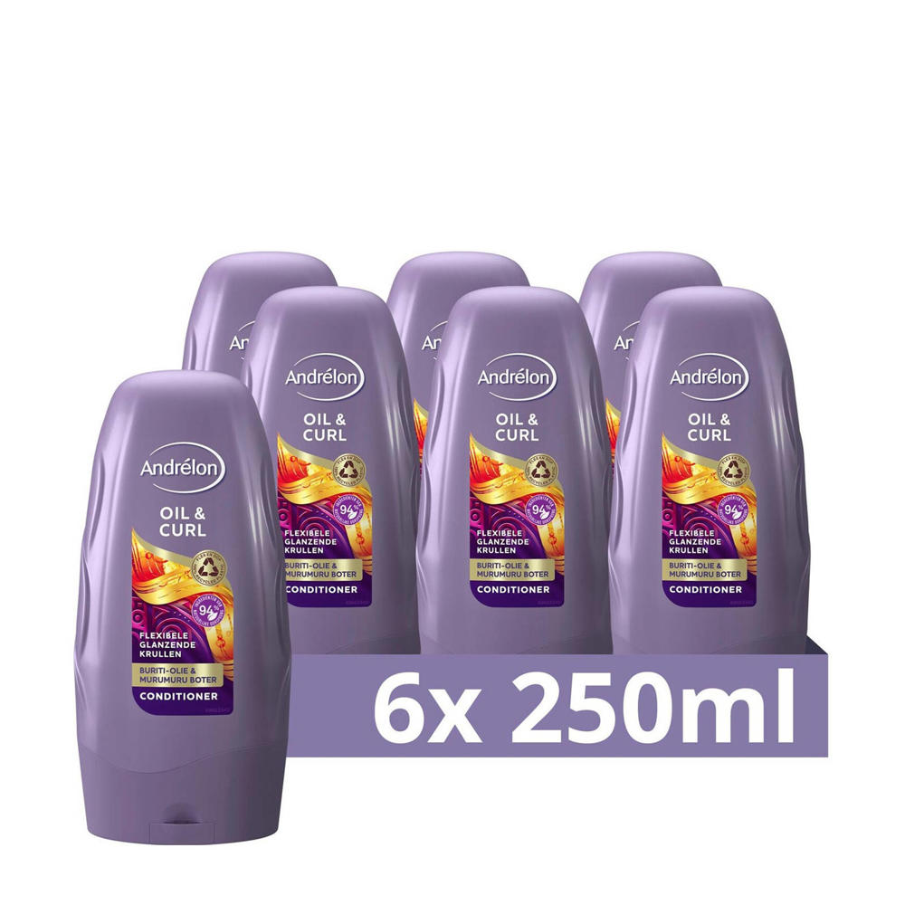 Andrélon Oil & Curl conditioner - 6 x 250 ml