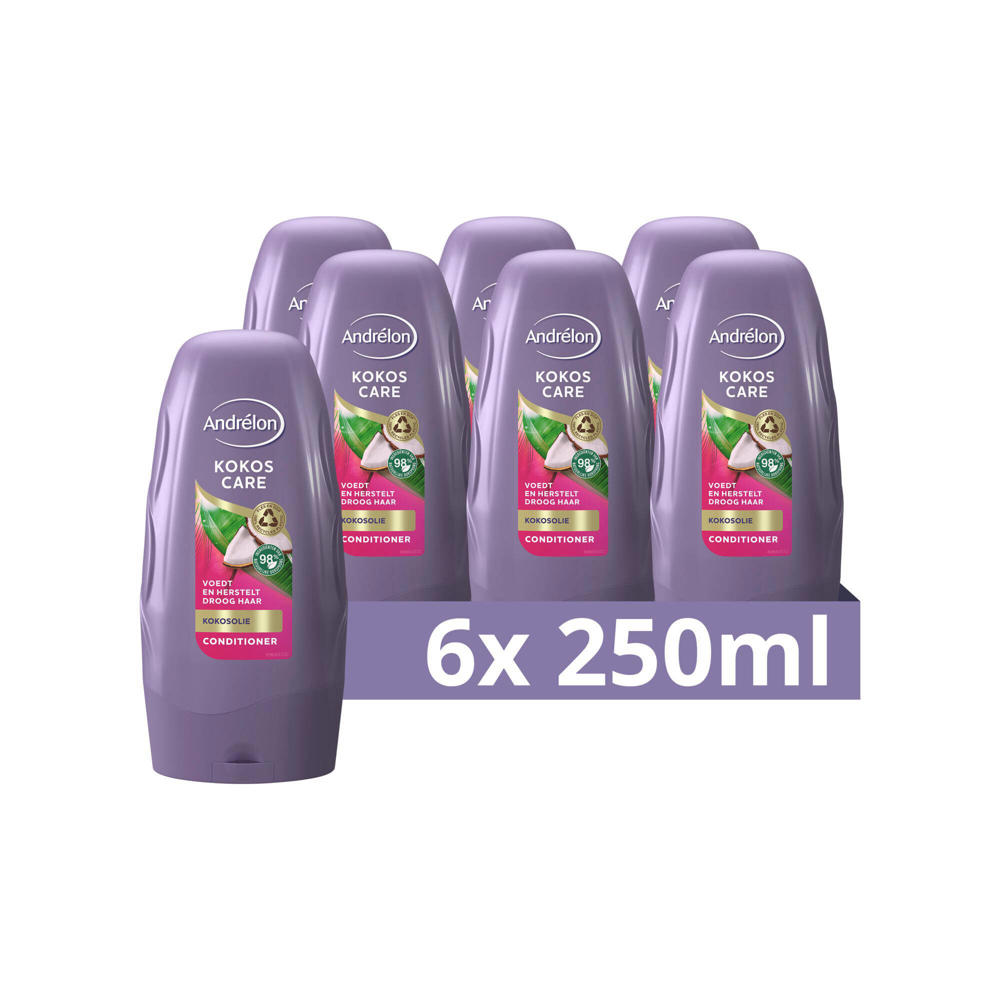 Andrélon Kokos Care conditioner - 6 x 250 ml