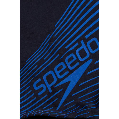 Speedo ECO EnduraFlex zwemboxer Medley donkerblauw Jongens Polyamide Printopdruk 128