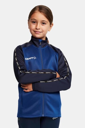 Junior  sport T-shirt kobaltblauw/donkerblauw