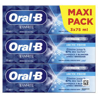 thumbnail: Oral-B 3D White Arctic Fresh tandpasta - 3 x 75 ml