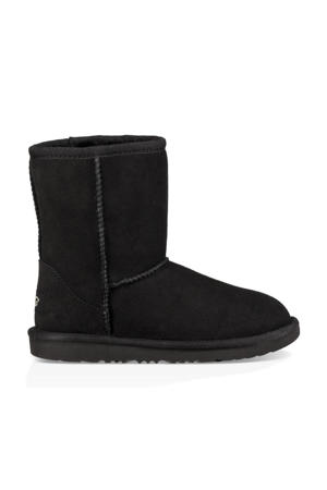 Classic ll suède enkelboots zwart