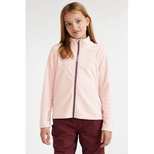 O'Neill fleece skivest Jack's lichtroze Meisjes Polyester Opstaande kraag 116