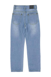 thumbnail: LEVV skinny jeans LJAIMY met slijtage blue light denim