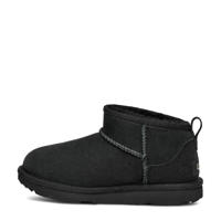 thumbnail: UGG Classic Ultra Mini Schoolkind suède enkelboots zwart