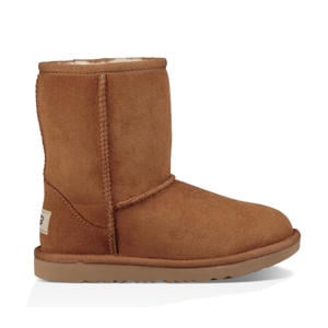 Classic ll suède enkelboots camel