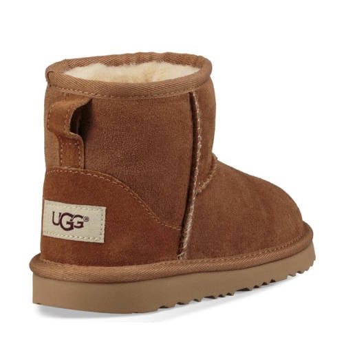 UGG Classic Mini II Schoolkind/Tiener suède enkelboots camel Bruin Jongens/Meisjes Suede