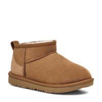 thumbnail: UGG Classic Ultra Mini Schoolkind suède enkelboots camel