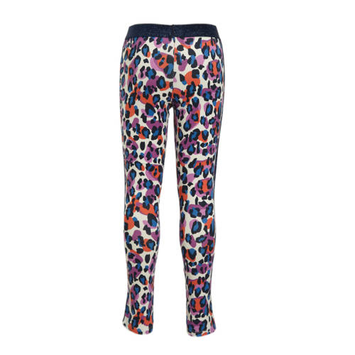 Orange Stars legging Paris met panterprint multi Meisjes Katoen Panterprint 98 104