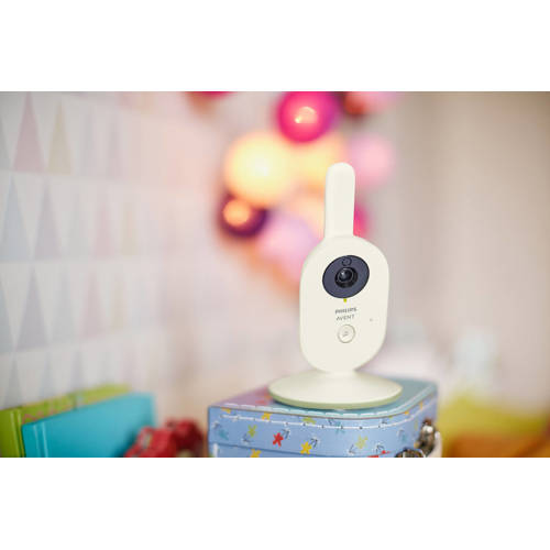 Philips Avent Babymonitor met video SCD882 26 Babyfoon met camera Wit