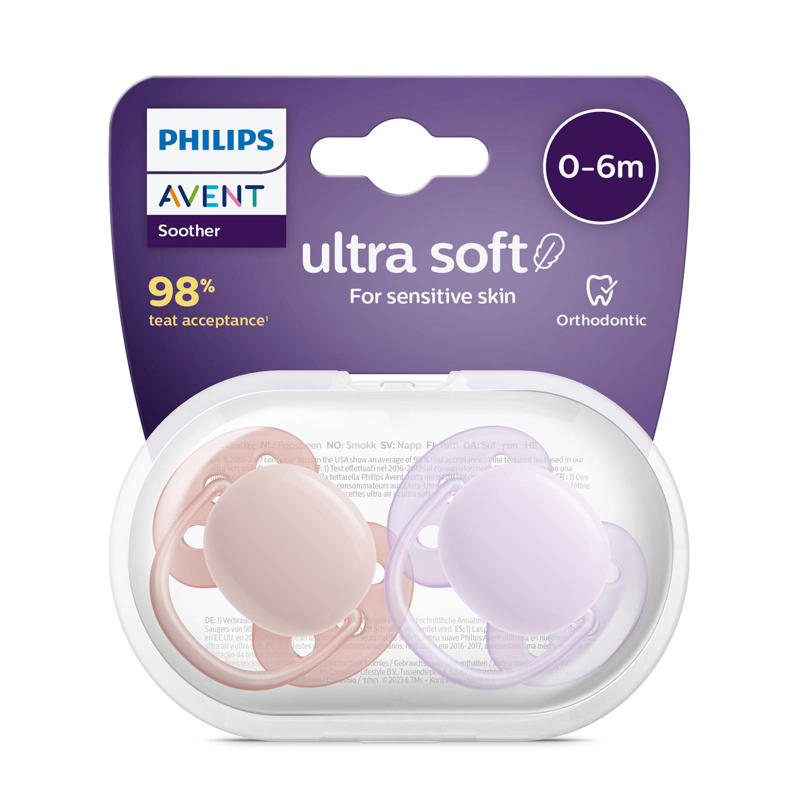 Philips AVENT ultra air-fopspeen- 0-6 mnd (2 stuks