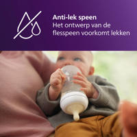 thumbnail: Philips AVENT Natural Response Anti-colic 1 babyfles – 260 ml – Flow 3 - SCY673/81