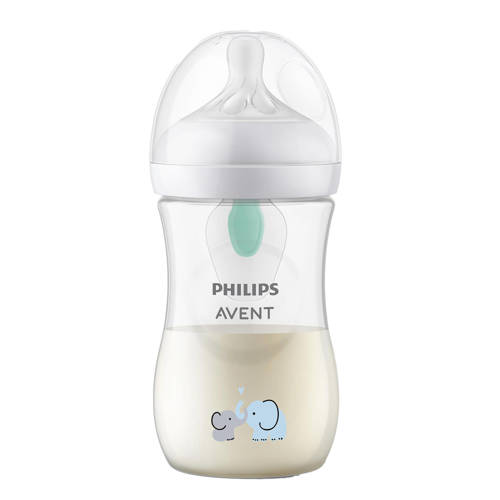 Philips AVENT Natural Response babyfles olifant met AirFree-ventiel - 260 ml (1 fles)