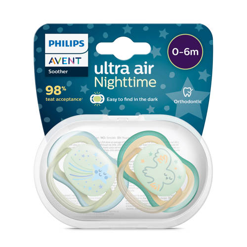Philips Avent Ultra Air fopspeen 0-6 maand (2 stuks)