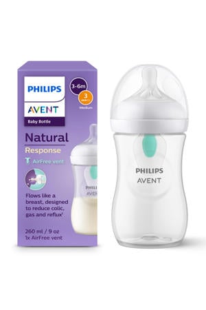 Natural Response Anti-colic 1 babyfles – 260 ml – Flow 3 - SCY673/01
