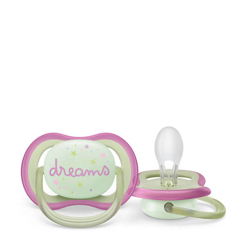 Philips Avent Ultra Air Nighttime Fopspeen 0-6M 2 stuks SCF376 19