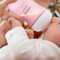 thumbnail: Philips AVENT Natural Response babyfles roze - 260 ml (1 fles)