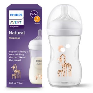 Natural Response 1 babyfles – 260 ml – Flow 3 - SCY903/66