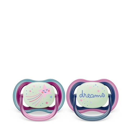 Philips Avent Ultra Air fopspeen 6-18 maand (2 stuks)