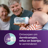 thumbnail: Philips AVENT Natural Response Anti-colic 1 babyfles – 260 ml – Flow 3 - SCY673/82