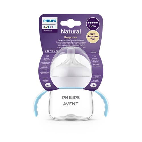 Philips Avent Natural Response Oefenbeker 150 ml 6M+ Snelheid 5-speen SCF263 61 Fles